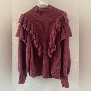 Women’s Ruffle Sweater